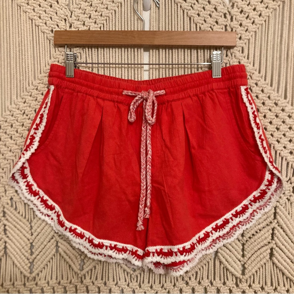 NWT Free People Coastal Cruise Pull On Shorts